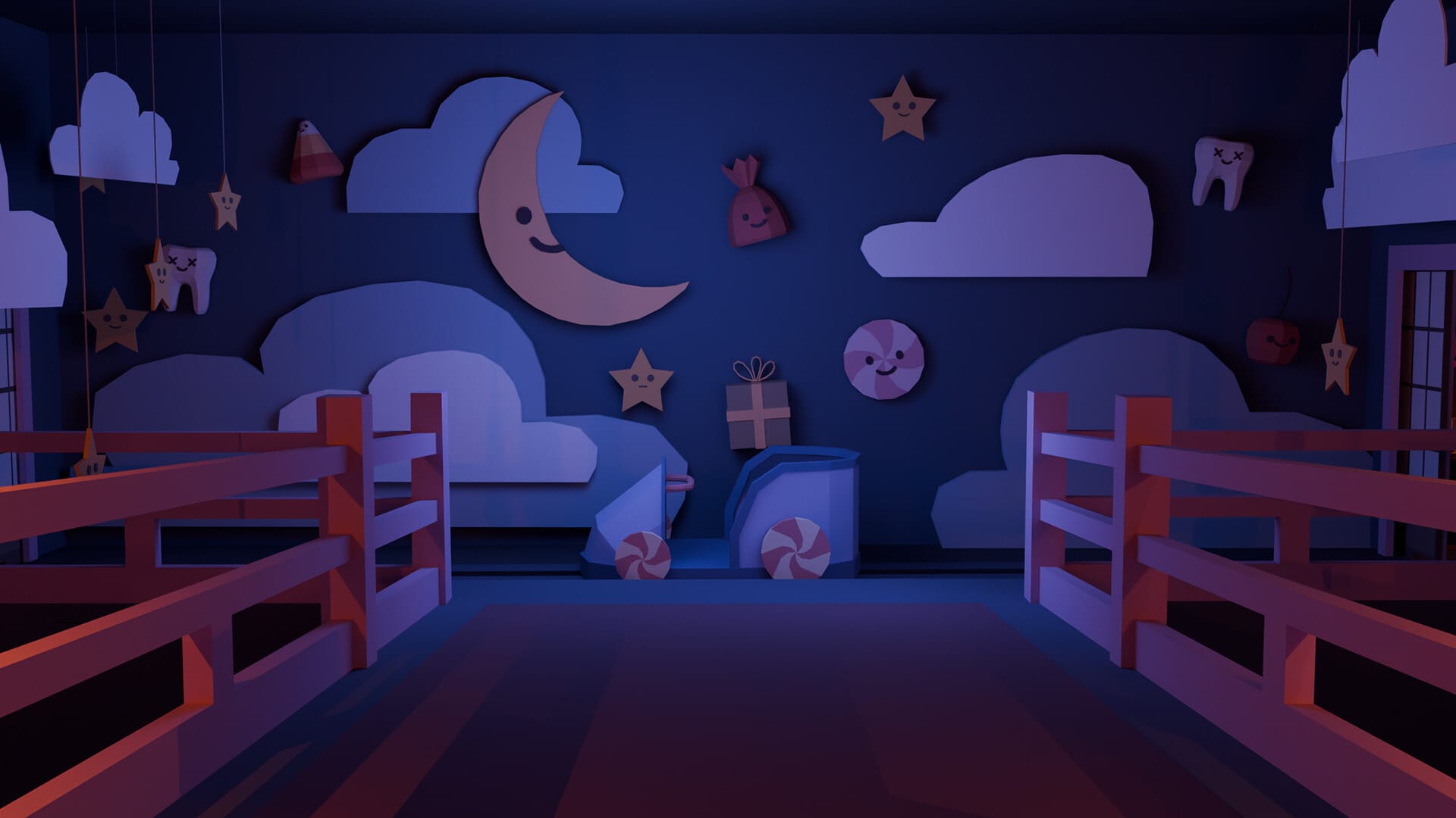 Chasing Low-Poly Dreams: A Quick Trip Through Dark Ride