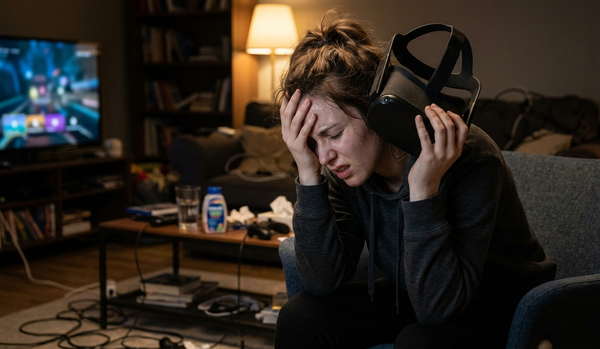 🌀 How to Stop VR Motion Sickness (Actually Works)